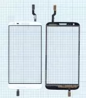 Сенсорное стекло (тачскрин) для LG Optimus G2 D801, белый