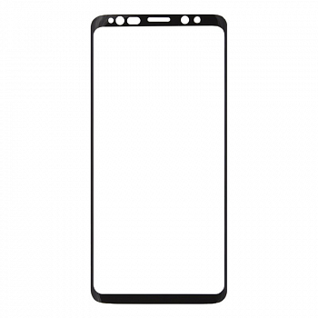Защитное стекло Baseus All-screen Arc-surface для Samsung Galaxy S9 Plus (G965F) (черная рамка)