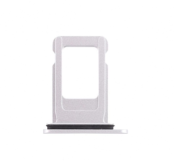 Держатель (лоток) SIM-карты для Apple IPhone XR, белый
