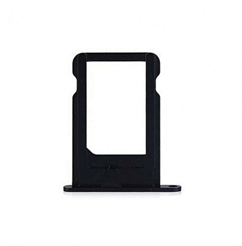 Держатель (лоток) SIM-карты для Apple IPhone 5S, черный